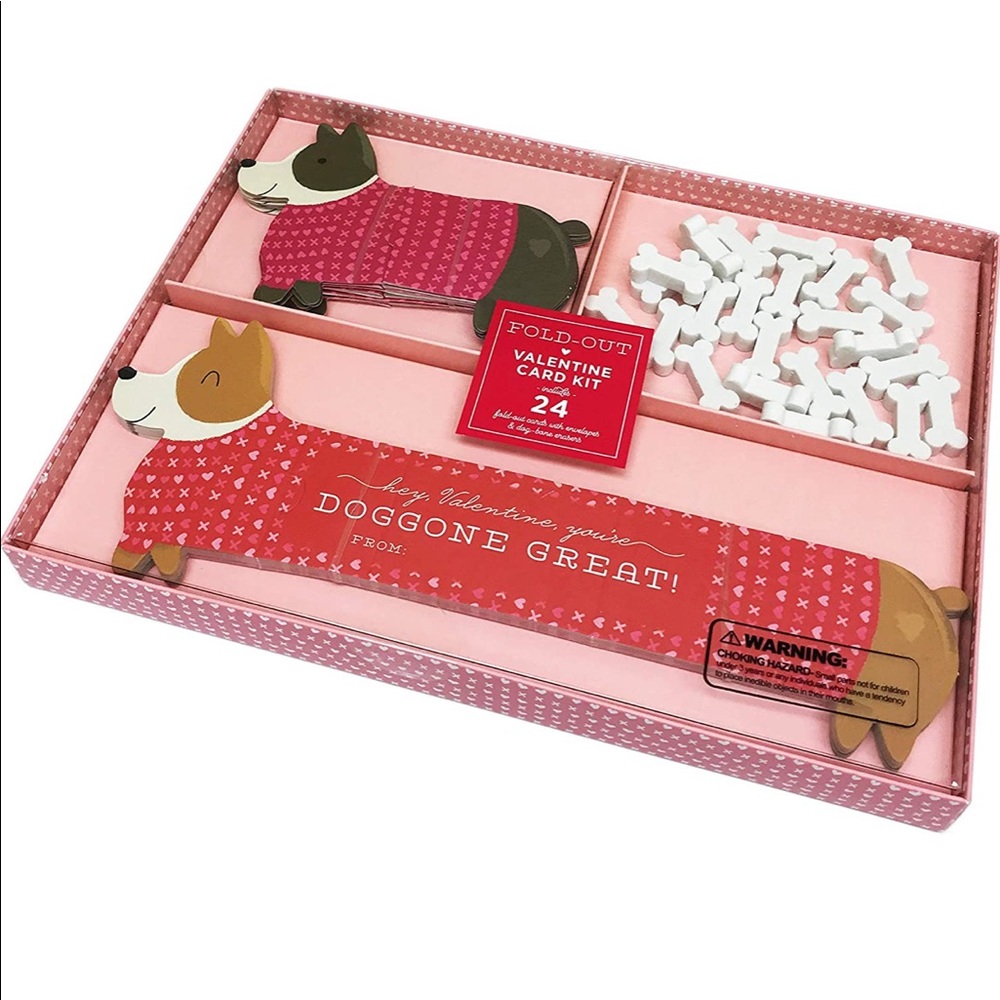 Fold out valentine card kit💗